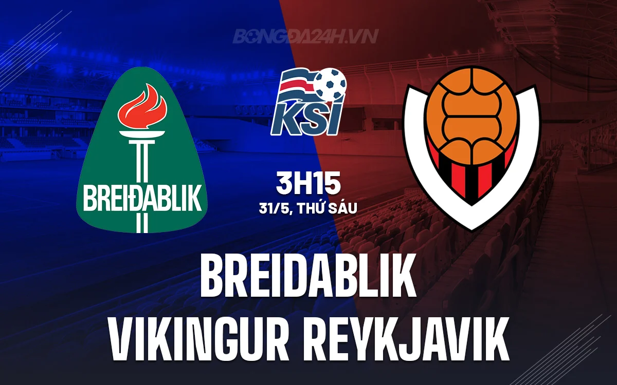Breidablik dan Vikingur Reykjavik Berlaga di Liga Champions