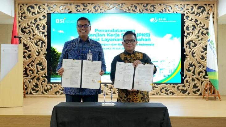 BSI dan BPJS Ketenagakerjaan Luncurkan KPR Syariah dengan Angsuran Tetap hingga 30 Tahun
