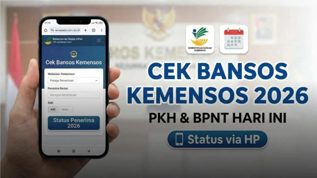 Cek Bansos Kemensos Juli 2026 dan Informasi Penyaluran PKH dan BPNT Tahap 3