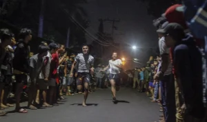 Cuaca Cerah dan Aksi Balap Liar di Cileungsi, Bogor, Jawa Barat