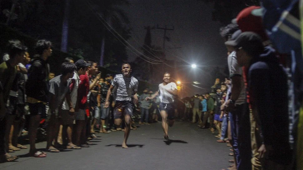 Cuaca Cerah dan Aksi Balap Liar di Cileungsi, Bogor, Jawa Barat