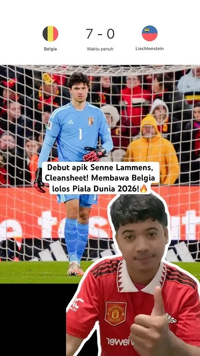 Debut Tragis Senne Lammens di Piala Dunia 2026: Blunder Kiper MU Bikin Belgia Tersingkir