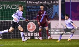 Drogheda United Raih Kemenangan Dramatis Atas Dundalk di SSE Airtricity Men's First Division
