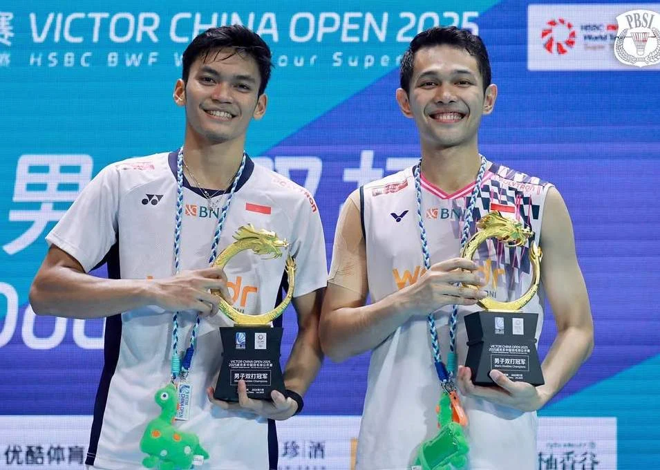 Fajar/Fikri Raih Gelar Juara China Open 2026, Satu-satunya Wakil Indonesia di Super 1000