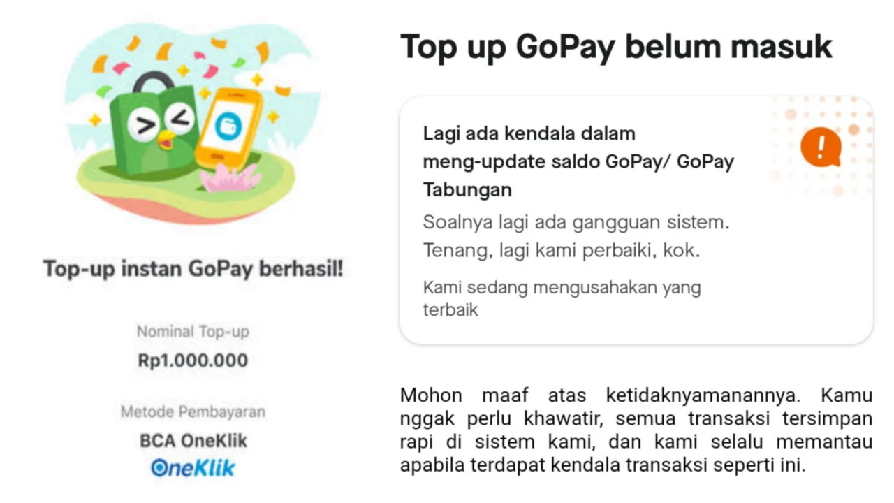 Gangguan Layanan GoPay: Apa yang Terjadi dan Bagaimana Solusinya
