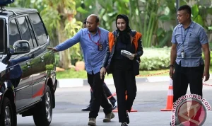 Geisz Chalifah Diperiksa KPK sebagai Saksi Kasus Korupsi Rita Widyasari