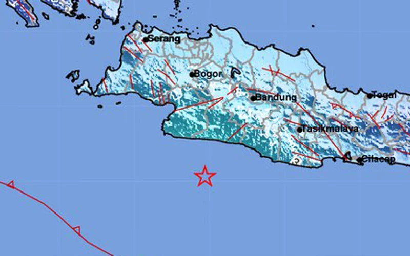 Gempa 5,0 Magnitudo Guncang Sukabumi, Terasa hingga Bandung