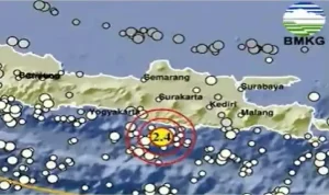 Gempa Bumi Mengguncang Jawa Timur: Dua Wilayah Diguyur Hujan dan Gempa Baru Saja Terjadi di Trenggalek