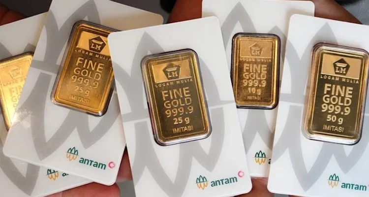 Harga Emas Antam Meningkat, Capai Rp2,635 Juta per Gram