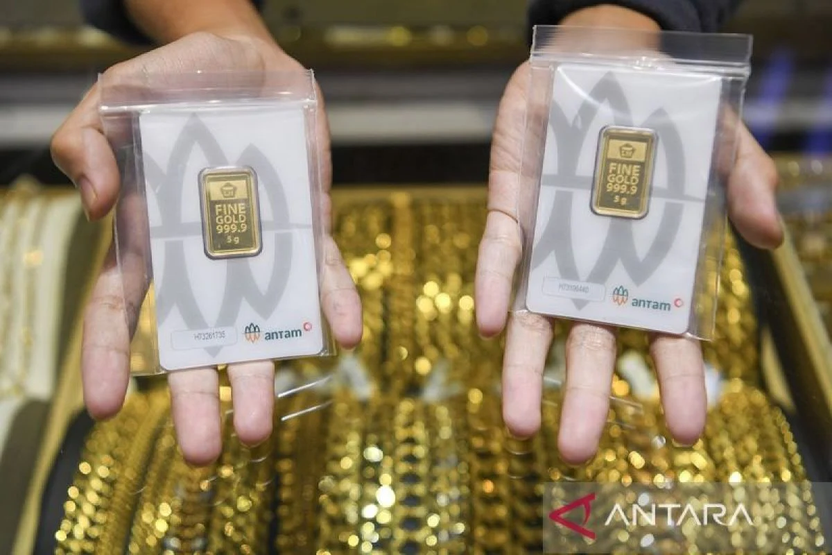 Harga Emas Antam Turun Rp41 Ribu, Ini Rincian Lengkap Harga Emas Hari Ini