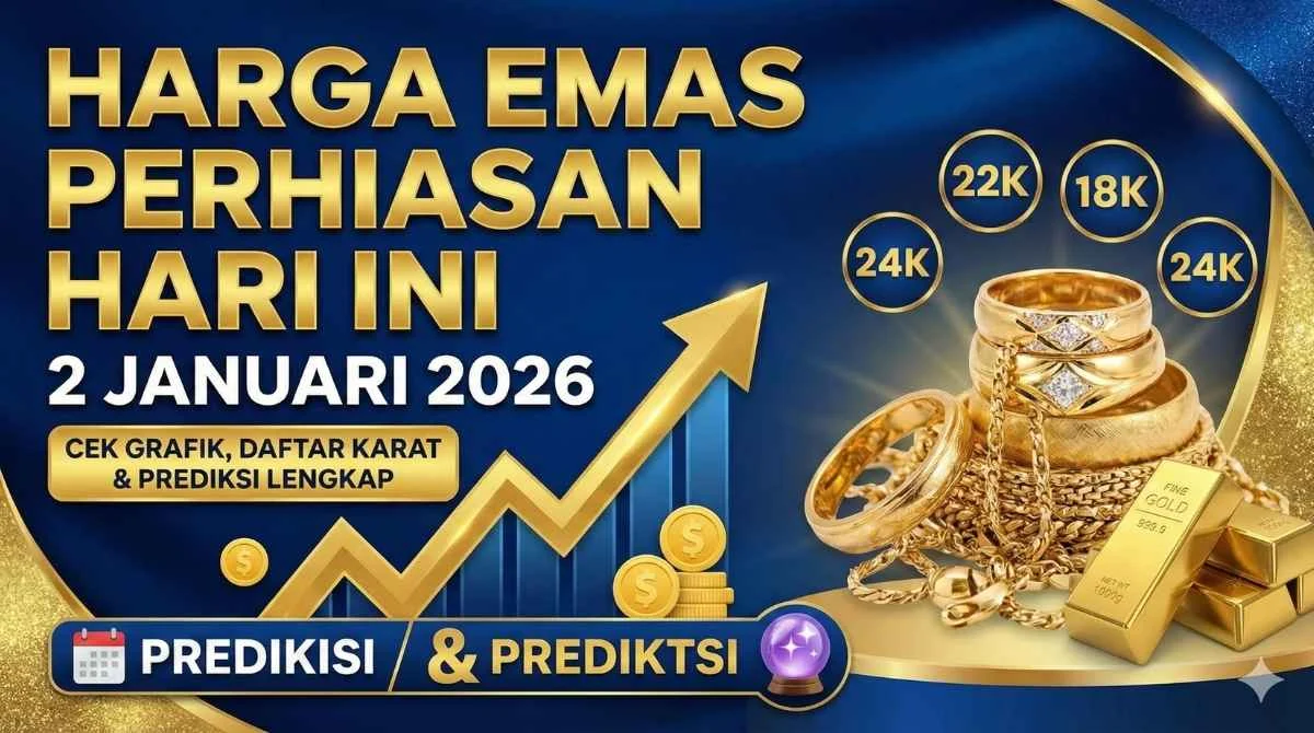 Harga Emas Perhiasan Meningkat, Bagaimana Masa Depan Investasi Emas di Indonesia?