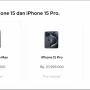 Harga iPhone 15 dan Seri Lainnya di Indonesia Mengalami Kenaikan, Sementara Apple Uji Chip Memori DRAM Buatan China