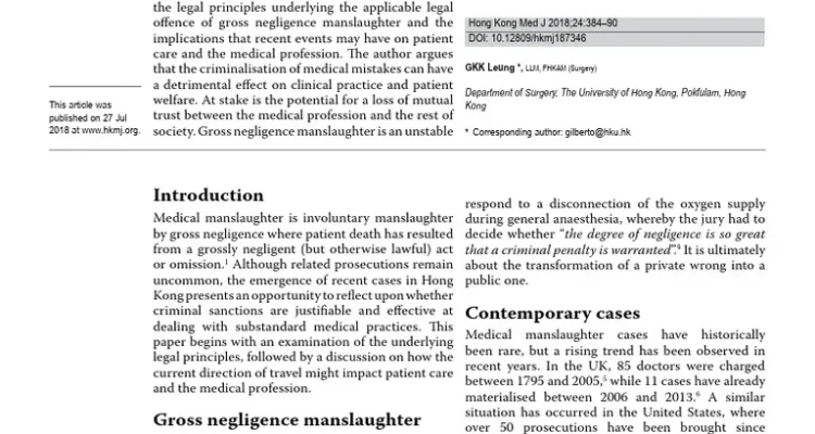 Hong Kong Menghadapi Kasus Manslaughter, Keterlibatan Dokter, dan Persediaan Perumahan Hong Kong Menghadapi Kasus Manslaughter, Keterlibatan Dokter, dan Persediaan Perumahan