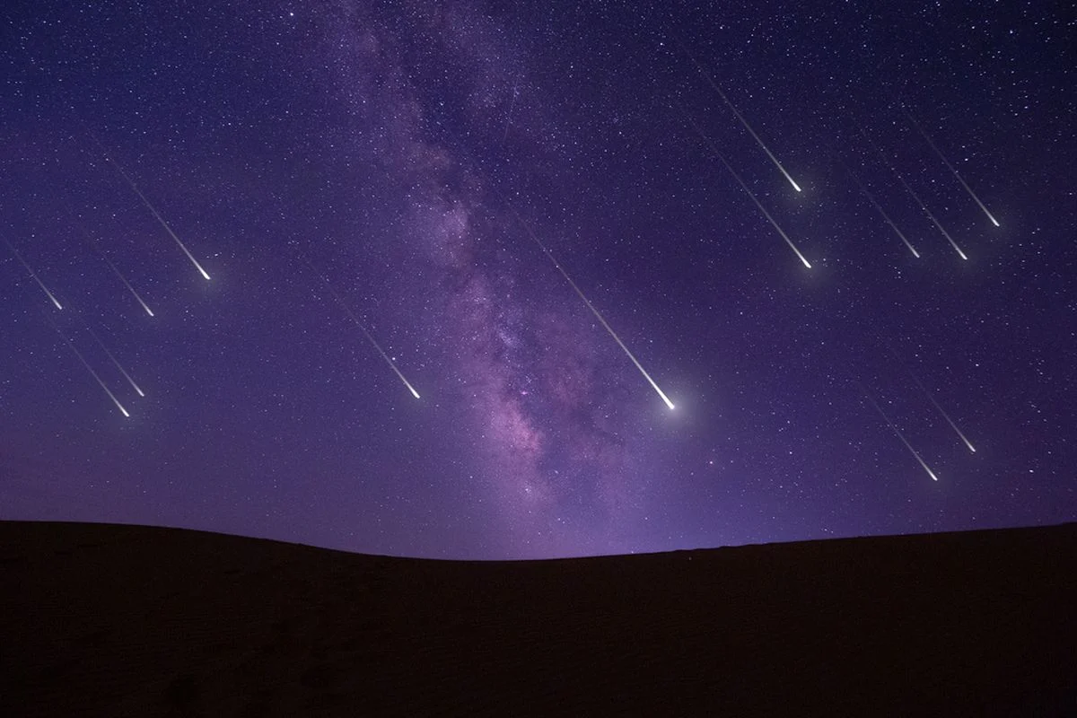 Hujan Meteor Dua Ganda di Langit Arizona, Fenomena Alam yang Menakjubkan