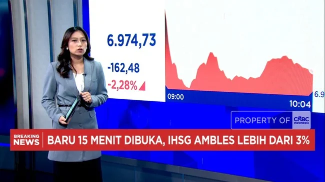 IHSG Anjlok 1,75% di Sesi I, Saham-saham Konglomerat Jeblok