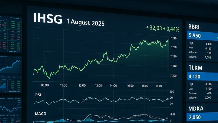 IHSG Menguat, Saham BBCA dan TLKM Naik: Apakah Ini Awal Rebound?