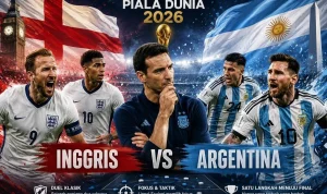 Inggris vs Argentina: Rivalitas Abadi di Piala Dunia 2026