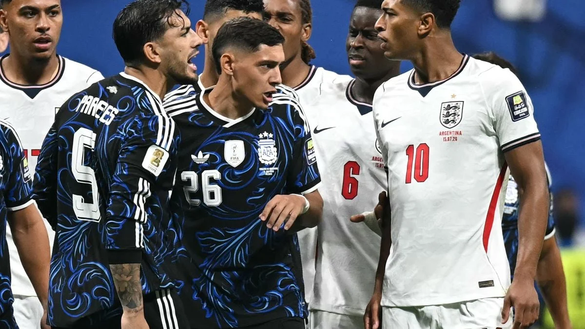 Insiden Valentín Barco dan Jude Bellingham di Piala Dunia 2026