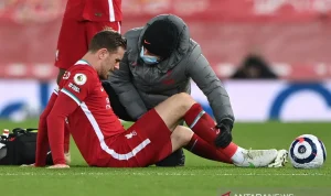 Kemenangan Inggris Atas Meksiko Diwarnai Cedera Parah Jordan Henderson