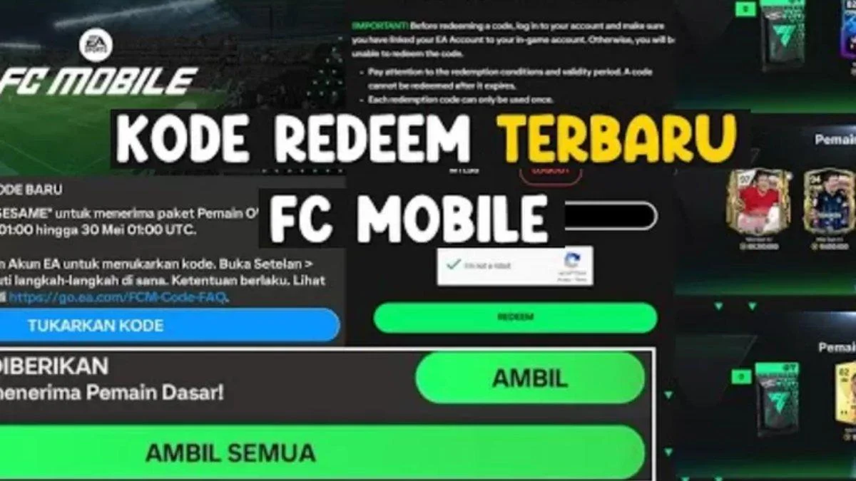 Kode Redeem FC Mobile Terbaru: Cara Klaim dan Hadiah Eksklusif