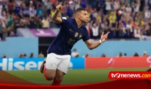 Kylian Mbappe Pecahkan Rekor, Namun England Tumbangkan Perancis di Piala Dunia