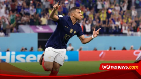 Kylian Mbappe Pecahkan Rekor, Namun England Tumbangkan Perancis di Piala Dunia