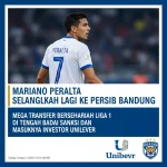 Mariano Peralta Resmi Bergabung dengan Persib Bandung, Ini Alasan dan Dampaknya