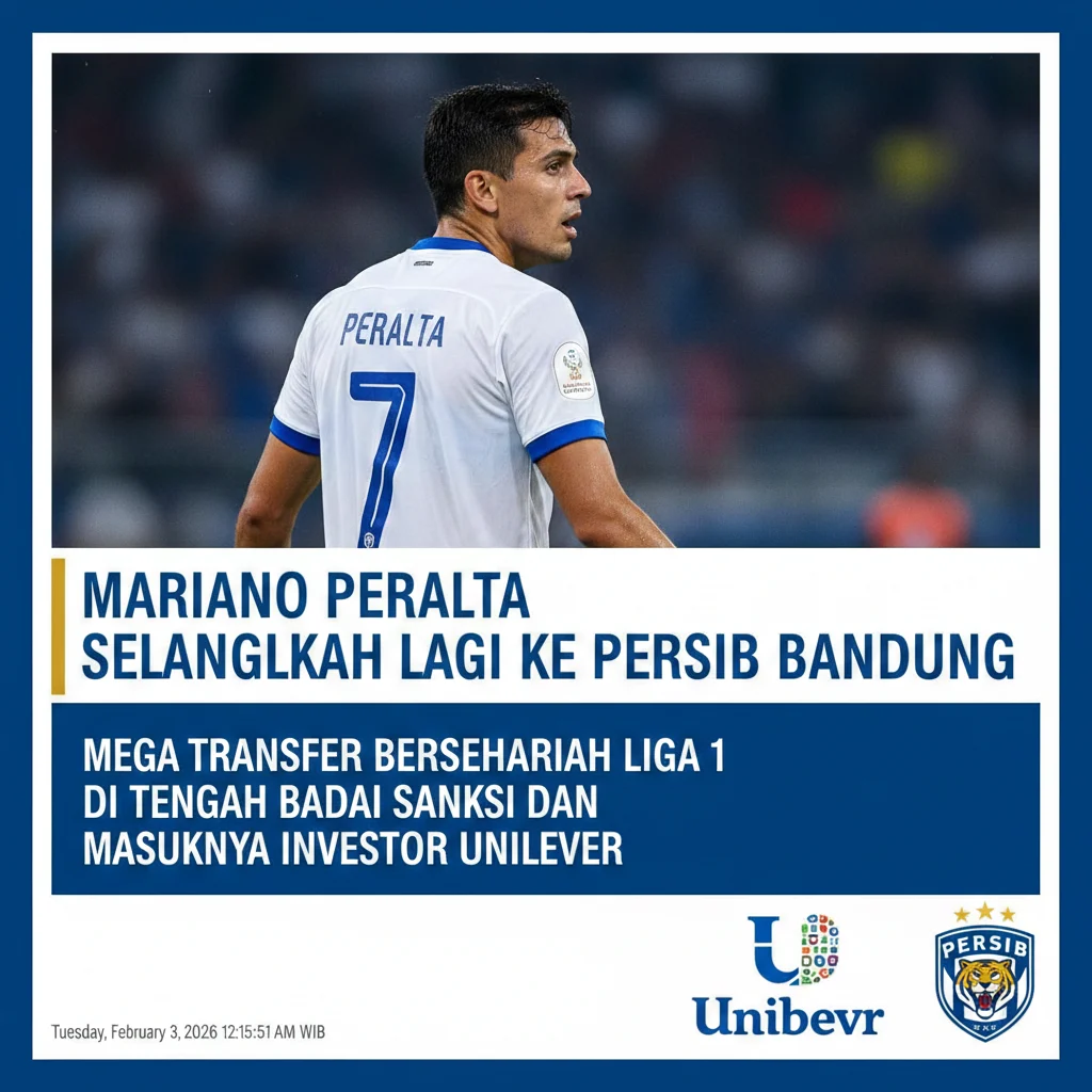 Mariano Peralta Resmi Bergabung dengan Persib Bandung, Ini Alasan dan Dampaknya