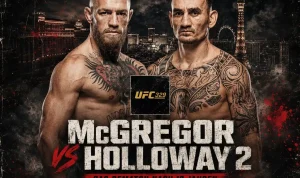 Max Holloway Membuat Sejarah di UFC 329, Conor McGregor Mengalami Cidera Parah