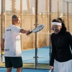 Medina Dina dan Gading Marten Tampil Bareng di Padel Wars