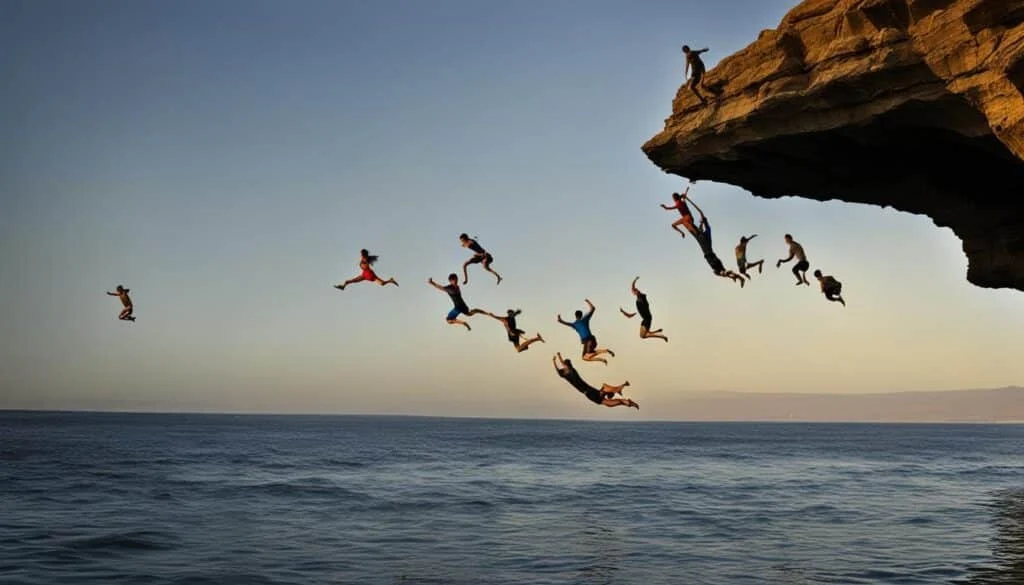 Menghadapi Bahaya dan Keindahan Sunset: Antara Kecelakaan Cliff-Diving dan Fenomena Astronomi