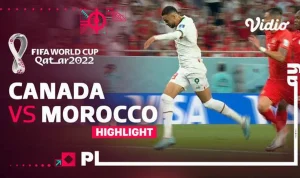 Moroko Menang Telak Atas Kanada 3-0 dan Maju ke Perempat Final Piala Dunia