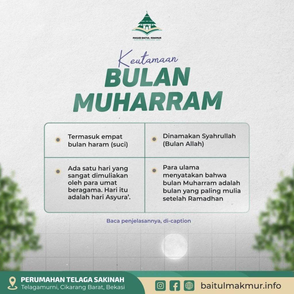 Muharram: Bulan Suci dengan Keutamaan Luar Biasa