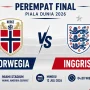 Norwegia vs Inggris di Piala Dunia 2026: Link Live Streaming dan Prediksi Pertandingan