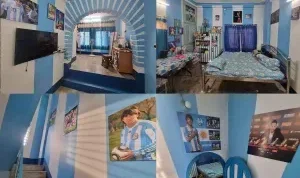 Obsesi Argentina di Pedesaan Ceko: Rumah Penuh Hiasan Gambar Messi, Maradona, dan Warna Albiceleste