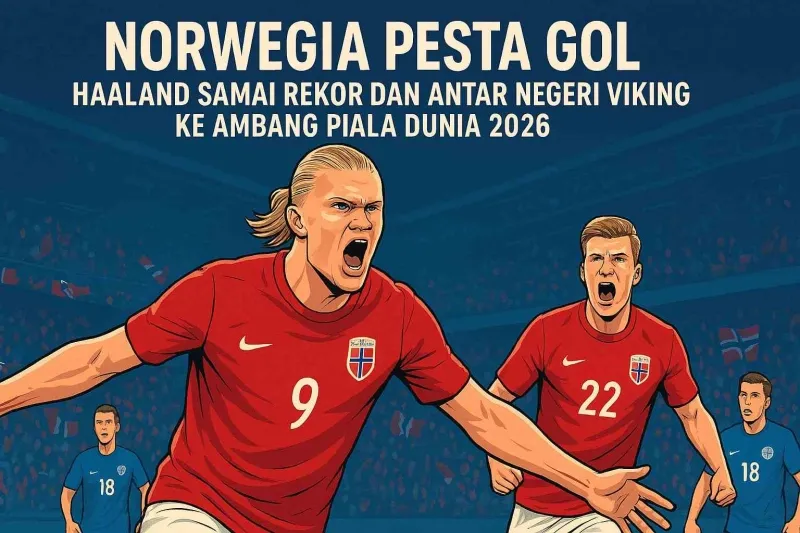 Pantai Gading vs Norwegia: Haaland Pemecah Rekor di Piala Dunia 2026