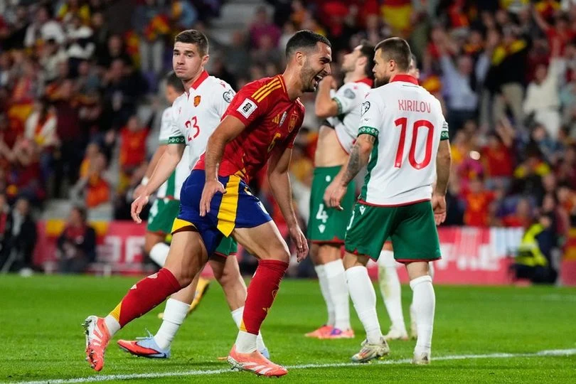 Pelatih Spanyol Pujian Mikel Merino Setelah Spanyol Lolos ke 8 Besar Piala Dunia 2026