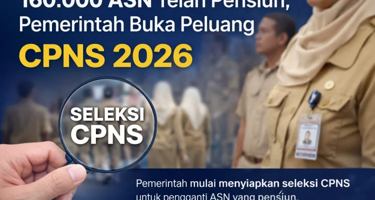 Pemerintah Buka Peluang Rekrutmen CPNS 2026, Jadwal dan Formasi Masih Dihitung