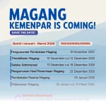 Pendaftaran Magang Nasional 2026 Dibuka, Ini Syarat dan Cara Daftarnya