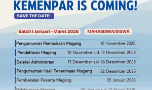 Pendaftaran Magang Nasional 2026 Dibuka, Ini Syarat dan Cara Daftarnya