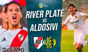 Pertandingan Copa Argentina River Plate vs Aldosivi Diliputi Kebakaran