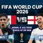 Pertandingan Dramatis Meksiko vs Inggris di Piala Dunia 2026