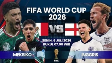 Pertandingan Dramatis Meksiko vs Inggris di Piala Dunia 2026
