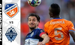 Pertandingan Sengit FC Cincinnati vs Vancouver Whitecaps Berakhir 4-3