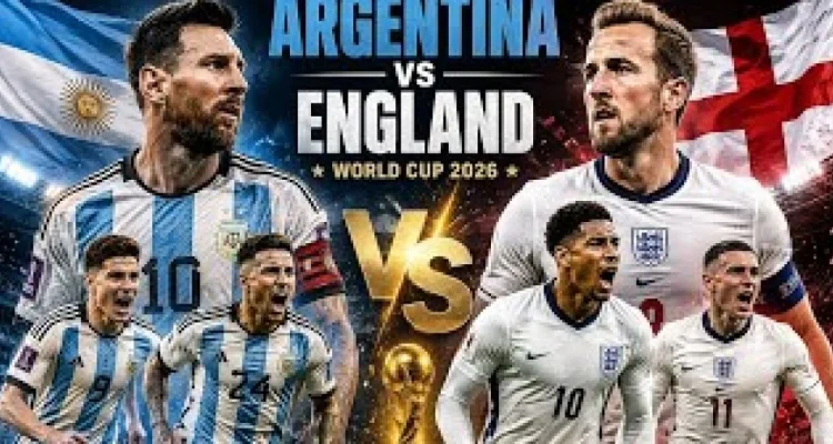 Pertandingan Sengit Inggris vs Argentina di Semifinal Piala Dunia 2026