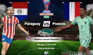Pertandingan Sengit: Prancis vs Paraguay di Piala Dunia 2026