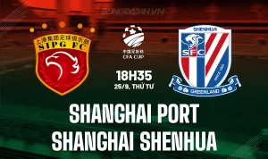 Pertandingan Sengit Shanghai Port vs Shanghai Shenhua di Liga Tiongkok
