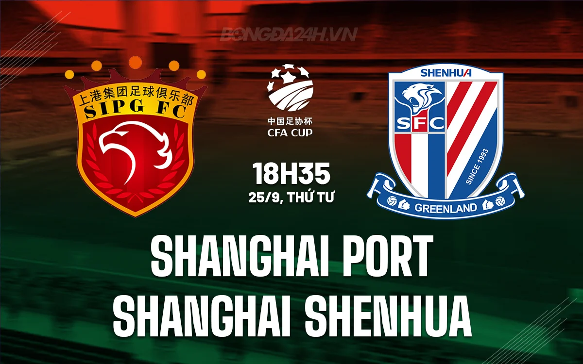 Pertandingan Sengit Shanghai Port vs Shanghai Shenhua di Liga Tiongkok