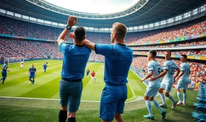 Pertandingan Sepak Bola Dunia: John Terry dan Penggemar Setia Menyemarakkan Stadion