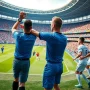 Pertandingan Sepak Bola Dunia: John Terry dan Penggemar Setia Menyemarakkan Stadion